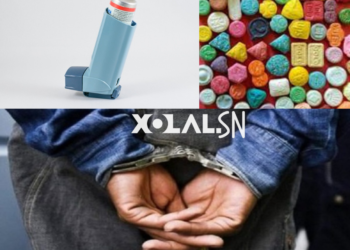 Le prévenu dissimulait des “volets” dans sa ventoline