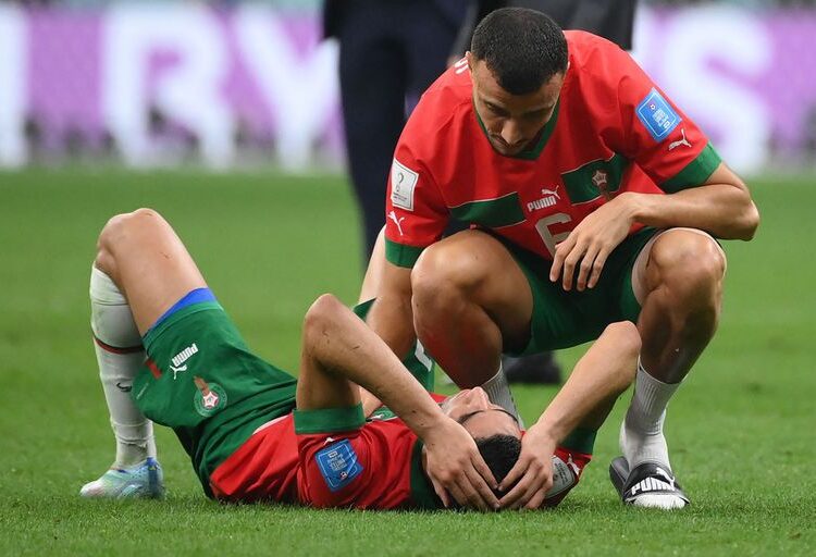Le Maroc éliminé en demi-finale, ira chercher la médaille de bronze face à la Croatie