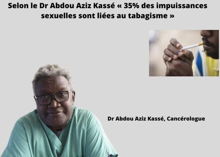 Tabagisme : Facteur d’impuissances sexuelles, le Dr Abdou Aziz Kassé tire la sonnette d’alarme