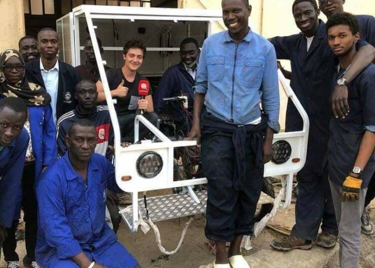 L’auto Gazelle conçue par les étudiants de ESP_DAKAR