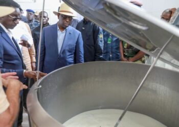 Le Président Macky SALL dans une ferme à Niagues (en images)