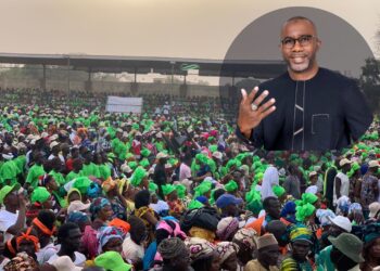 La Démonstration de force de Doudou Kâ à Ziguinchor