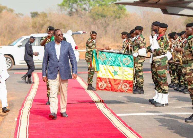 Sédhiou : Macky Sall annonce un investissement triennal de 400 milliards