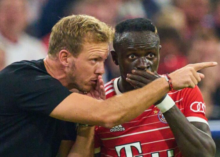 Révélations : Comment Sadio Mané a fait renvoyer Nagelsmann du Bayern Munich