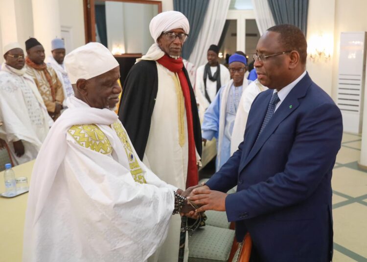 Le Khalif Général de Thiénaba Seck a été reçu par le Président Macky Sall