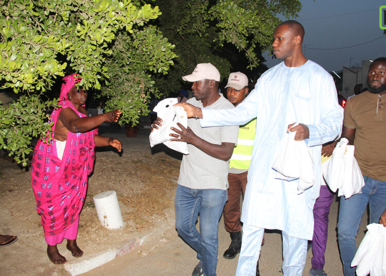 Social/Ramadan : Gorgui Sy Dieng fait don d’un Ndogou à l’Hôpital Général Idrissa Pouye