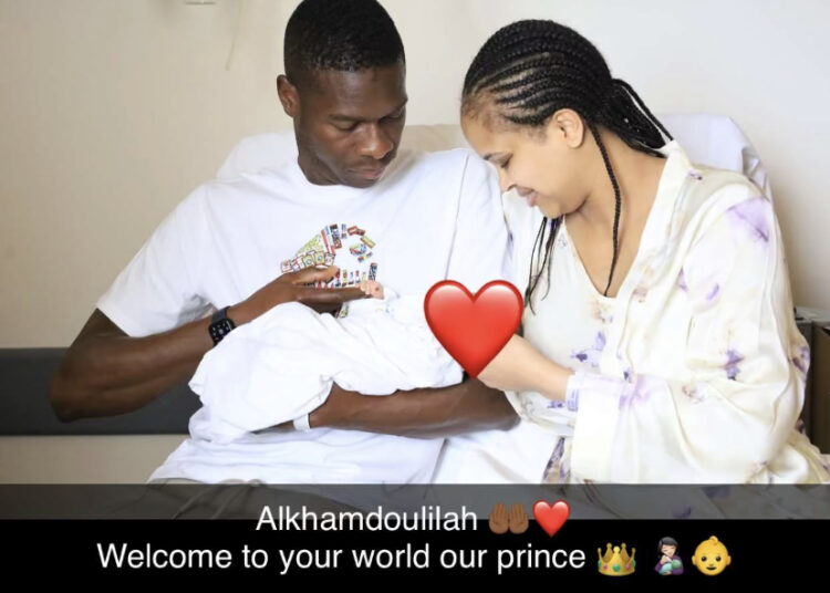 Pape Abdou Ciss et Marie Louise Diaw accueille leur nouveau garçon