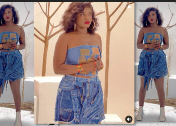 (Photos) S3xy et osée: Mia Guissé incendiaire en mini jupe