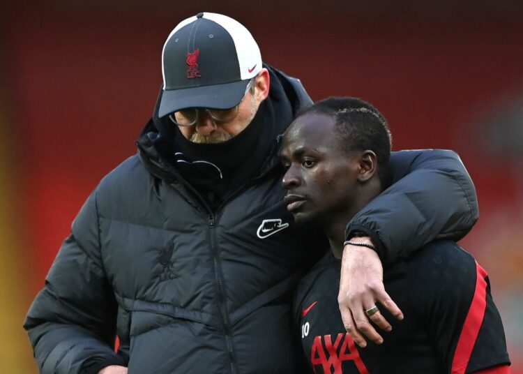 Juergen Klopp et Sadio Mane