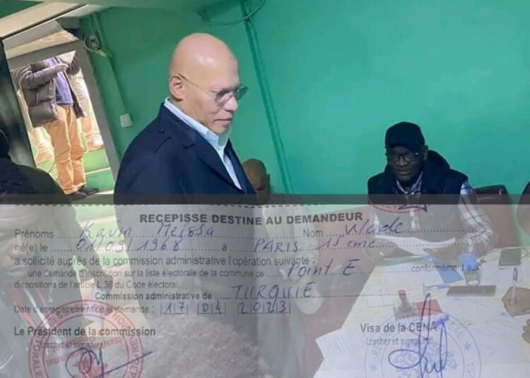 Listes électorales : Karim Wade s’est inscrit depuis la Turquie