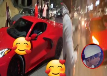 Wally Seck dans sa toute nouvelle voiture