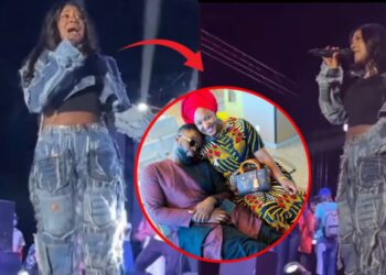 (Vidéo) – Le geste de Mia Guissé quand elle reprend le son «Namel» en feat avec son ex mari.