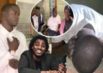 (Vidéo) – Après avoir annoncé sa conversion à l’islam grâce à Waly Seck, Louis passe à l’acte.