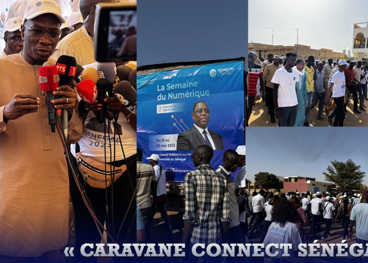Inauguration de la 5G  : Le Ministre Moussa Bocar Thiam annonce la date tant attendue lors de la caravane Sénégal Connect ! Regardez la vidéo pour plus de détails.