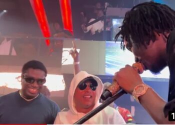 Dioufy s’enjaille sur la scène de Wally Seck (Vidéo)