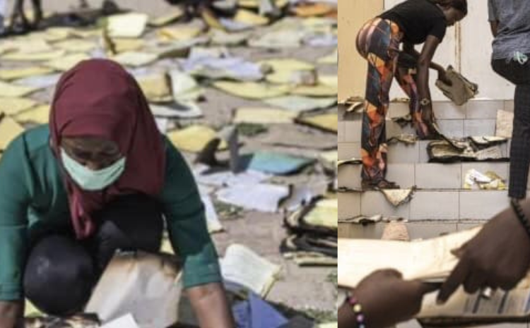 UCAD : prés de 200.000 archives incendiées