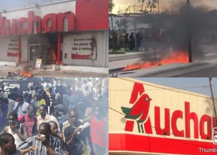 Manifestation de juin : 2300 agents d’Auchan envoyés en chômage