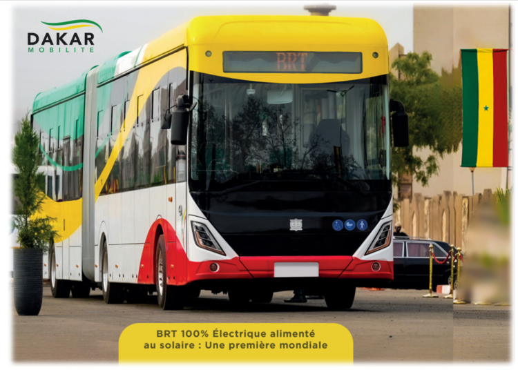 Transport : Le Sénégal réceptionne vingt bus du BRT