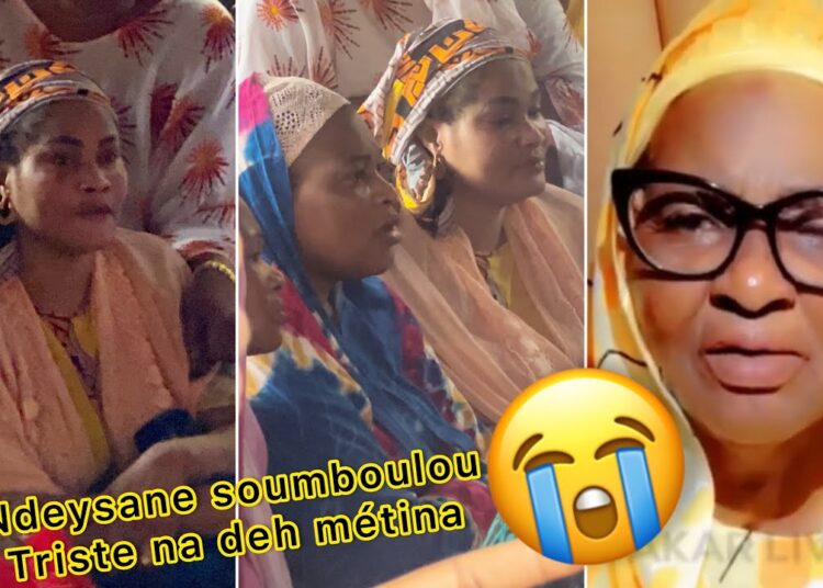 Emouvant : Soumboulou inconsolable après l’enterrement de sa mère… (vidéo)