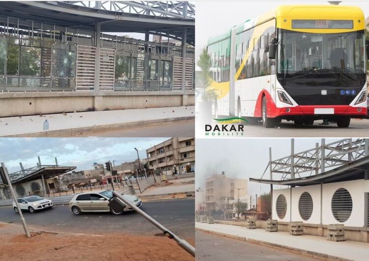 Saccages des chantiers du BRT : Les pertes estimées à plus de 5milliards de FCFA