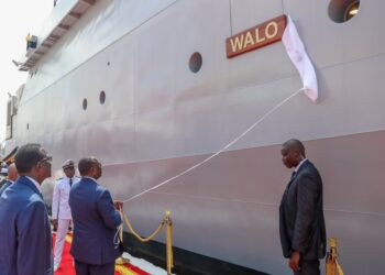 Macky Sall réceptionne le premier patrouilleur lance-missiles sénégalais