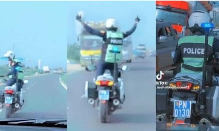 Escorte d’un vendeur de téléphones : ce que risque le motard de la police !