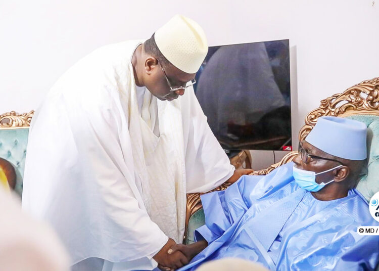 Tivaouane : Le message d’adieu de Macky Sall au Khalife des Tidianes (vidéo)