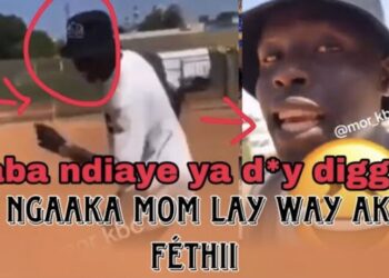 Le son de Akhlou Brick, « Baba Ndiaye ya… », est répété par Ngaaka Blindé. Il est à mourir de rire!
