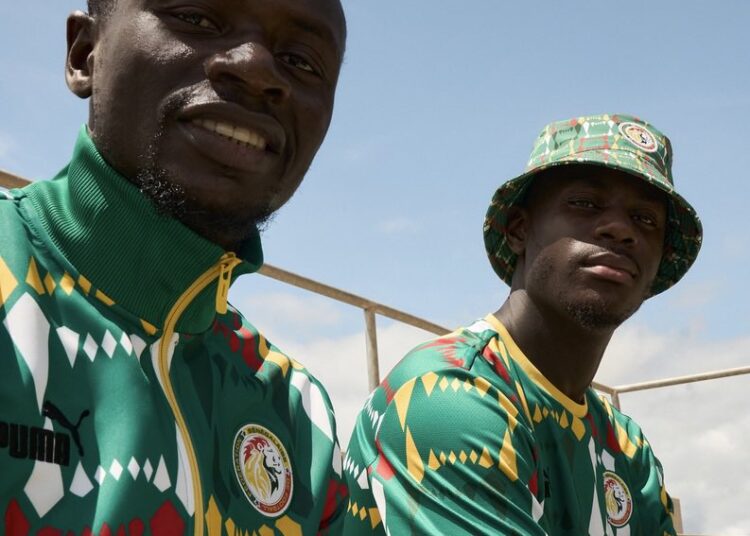 Sénégal: Puma dévoile un nouveau maillot (Photo)