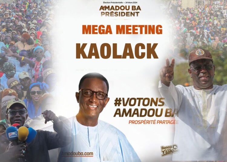Meeting de BBY à Kaolack : Amadou « Bâ » tous les records avec une mobilisation exceptionnelle !