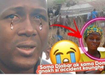 Accident Koungheul- Les chaudes larmes de ce père de famille: «Sama doom bou am 8 mois ak sama diabar laa niak… » (vidéo)