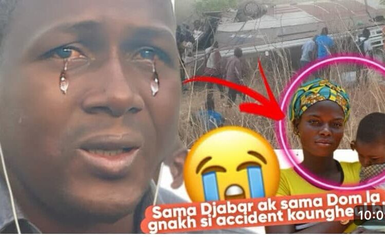 Accident Koungheul- Les chaudes larmes de ce père de famille: «Sama doom bou am 8 mois ak sama diabar laa niak… » (vidéo)