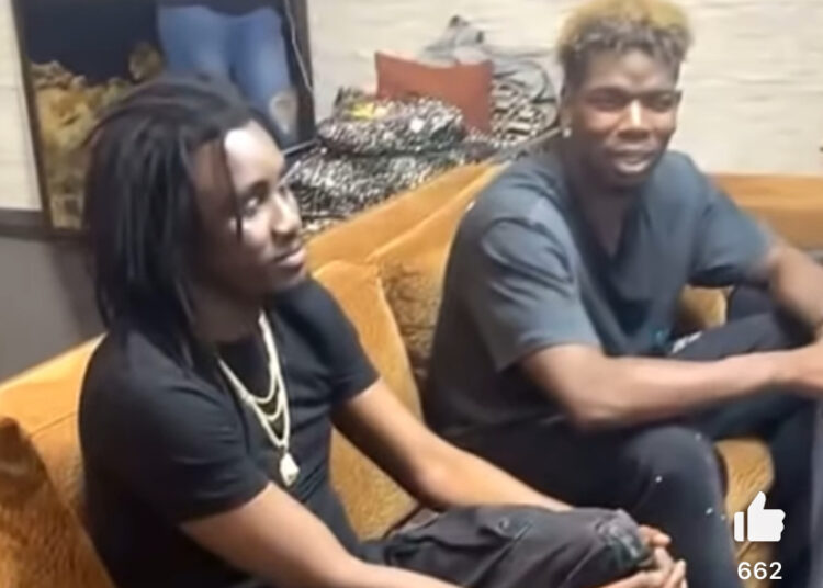 Pogba rend visite à Wally Seck chez lui (Vidéo)